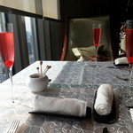 オリエンタルラウンジ - ウエルカムドリンク　アプリコット