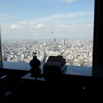 オリエンタルラウンジ - トイレからスカイツリー