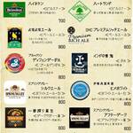 精釀 【生】 啤酒11種!!含稅550日元~800日元