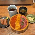 焼うお いし川 - この日のランチ