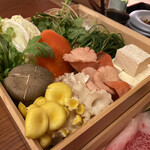 北新地しゃぶしゃぶすき焼き きらく - 