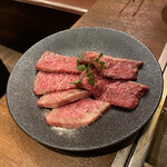 麻布十番焼肉 Kintan - 仙台牛ザブトン、シンタマ、primeハラミ