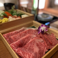 北新地しゃぶしゃぶすき焼き きらく - 