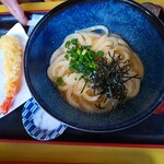 うからやから - 釜玉と海老天