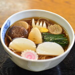 松乃家 - おかめそば（８２０円）２０２３年１月