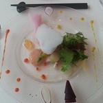 ラー・エ・ミクニ - 東京野菜と海の幸エッセンス（前菜）