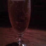 赤目 - メニューにないですが、ビール小　３８０円