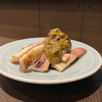 川治 - イカと肝