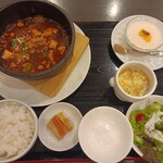 中国料理 竹園 - 麻婆豆腐定食