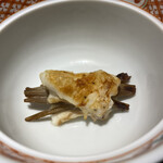 弐ノ蔵 - ハタの薫香焼き　山うど巻き