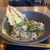 すずめ庵 - ぶっかけ海老天そば