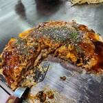 飛梅 - お好み焼き断面