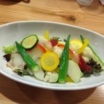 カフェ チルコリーノ - 貝のサラダ