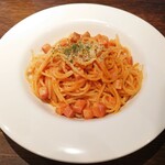 ビストロボンノ - 炭焼きベーコンのトマトスパゲッティ