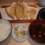 天ぷら小野 - 天ぷら定食