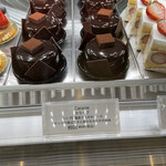 なかたに亭 - チョコムースが舌の上で溶けていく感じが良い