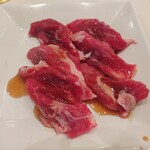 Yakiniku Juujuu Karubi - トロロース100ｇ