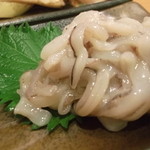 八剣伝 - イカ刺し肝醤油