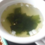 叙々苑 - ワカメスープ