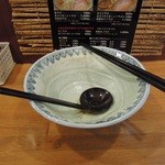 麺屋蕪村 - 完食(*^^)v