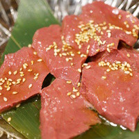 大井町銭場精肉店 - ハツ刺し