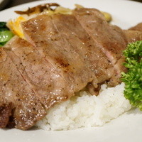 大井町銭場精肉店 - ステーキ丼（大盛り）
