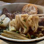 風遊斎 - サバニの麺