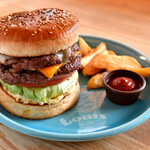 Louis Hamburger Restaurant - Double Cheese Burger[ダブルチーズバーガー]