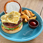 Louis Hamburger Restaurant - Lemon Cheese Burger[レモンチーズバーガー]