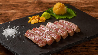 Okonomiyaki Teppan Yaki Kuraya - 和牛サーロインステーキ