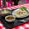 トーキョーカオマンガイ食堂 - 料理写真:カオマンガイ(追加：茹で鶏1/2、パクチー)@税込1,300円