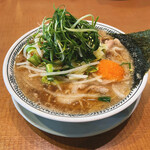 丸源ラーメン - 熟成醤油ラーメン野菜肉そば