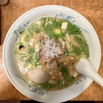 らぁめん 一福 - 上から囲炉裏麺大盛