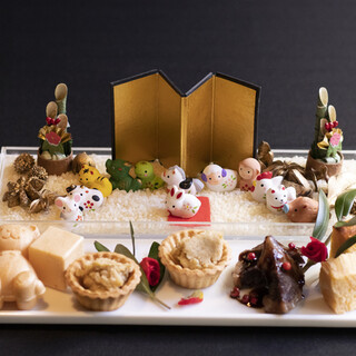 喜びのスパイラルに繋がるお料理。【混】が考えるコース