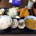 個室居酒屋 星野水産・豊海 - ランチ ミックスフライ定食