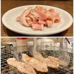 肉の寅屋 - トンとろ塩（小）