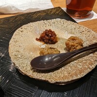 天ぷら 大坂屋 草哲 - つけ味噌