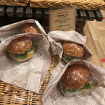 パン工房 カワ - 照り焼きつくねバーガー