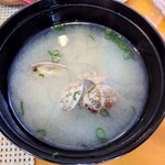 玄海鮨 - ランチの貝汁