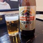 Yakiniku Ichi - 2023年2月　瓶ビール