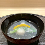 新ばし 星野 - 薄氷椀