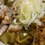塩そば専門店 桑ばら - 塩スパイシーカレー油そば