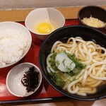 Menya Akashi - 朝定食350円