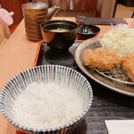 HANAMURA - しじみの味噌汁、ご飯(少なめ)