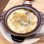 こまつ - 牡蠣クリームグラタン900円（牡蠣だけでなくソースもしっかり美味しい）