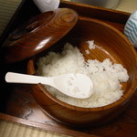 仙郷樓 奥の樹々 - ご飯もありました