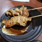 やきとんのみつぼ - 皮タレ