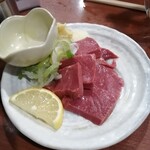 やきとんのみつぼ - 牛ガツ刺し