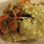 スペイン食堂 黒崎バル8 - 海老とアボカドのアリオリ（小）￥400