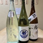 h Unakushi Edosakaba Hansuke - 日替わり日本酒